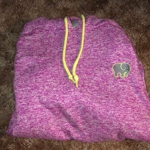 ivory ella drawstring hoodie